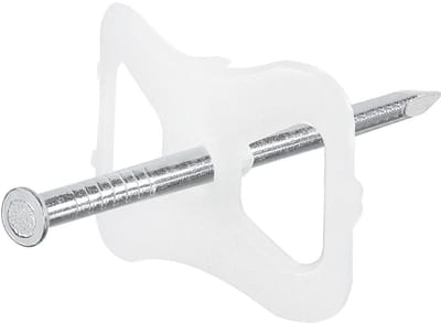 Stalen Nagelplaatjes met Spijker voor Versteviging - 3,5 x 60 mm (100 Stuks)