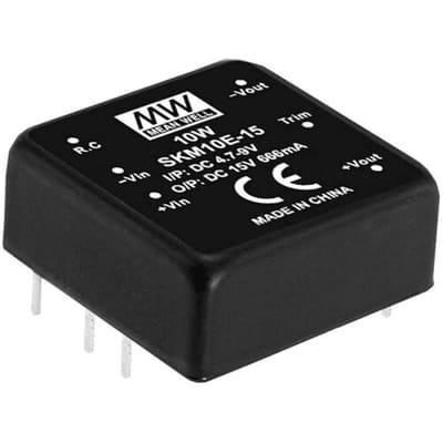 MEAN WELL SKM10A-05 DC/DC-convertermodule 2 A 10 W Aantal uitgangen: 1 x Inhoud 1 stuk(s)