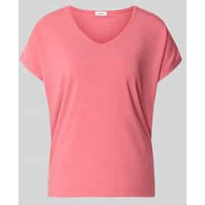 relaxed fit T-shirt van viscosemix