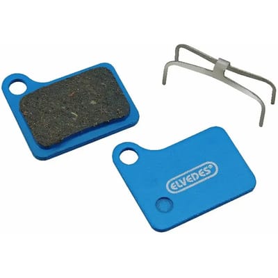 Paar biologische fietsremblokjes Elvedes Shimano BR-M555, M556, C900, C901