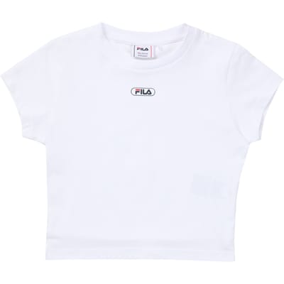 FILA Ceranova Cropped Logo T-shirt Bright White Taglia: 134/140 | T-shirt Outlet | kids | Bianco