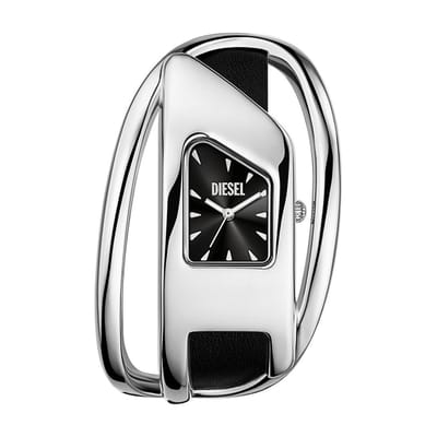 Diesel WRAP-D Dames Horloge 44 mm - Zwart