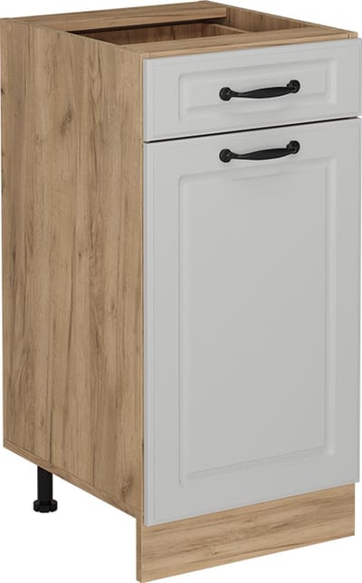 Vicco R-Line Keukenonderkast – 40 cm zonder werkblad Wit Landhuis