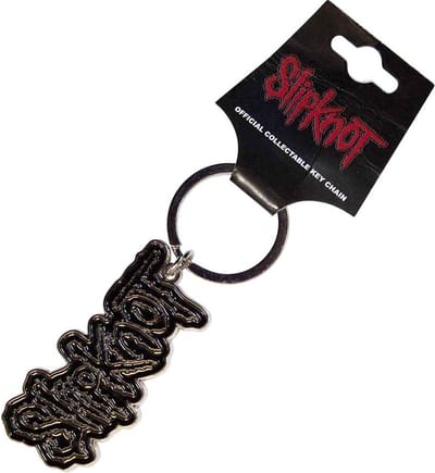 Slipknot - Logo Sleutelhanger - Zwart