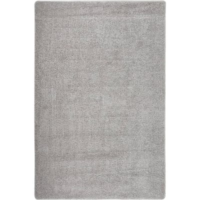vidaXL - Vloerkleed - shaggy - anti-slip - 200x290 - cm - lichtgrijs