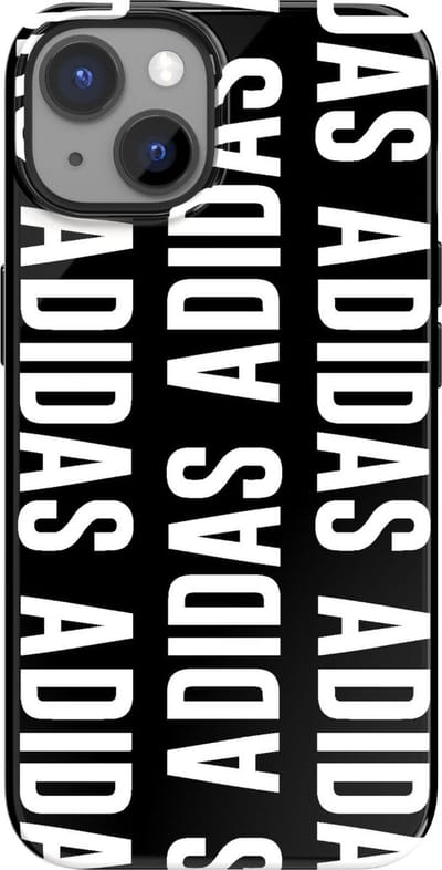Adidas OR Snap Case-logo voor iPhone 14 - zwart