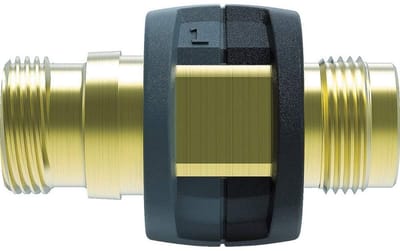 Adapter M22AG-TR22AG - Verbindingsstuk Slang - Hogedrukreiniger Onderhoud - Eenvoudig te Gebruiken - 21 x 125 x 45 cm - Zilver