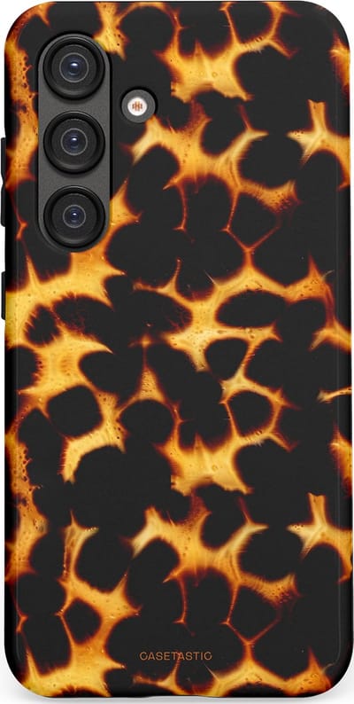 Casetastic Hoesje Geschikt voor Samsung S25 - Stijlvolle Beschermende Duo-layer Case - Gevaarlijkspoor