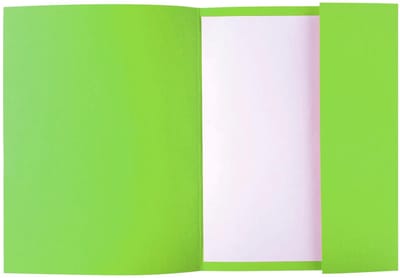 Exacompta 5x ROCK''S 210 -Pak van 50 dossiermappen 210g/m2 met 1 klep - 24x32cm A4 - - Groen - 218013E
