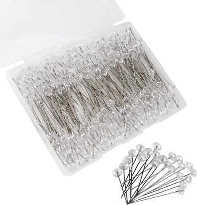 Diamanten boeketspelden 200 stuks - Corsage Pins 6,5 cm voor Bruiloft Decoratie en DIY Craft