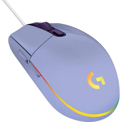 Logitech (G) G102 Gaming en Esports Muis Bekabeld Lichtgewicht Kleine Hand Muis RGB Lichteffect Sensor