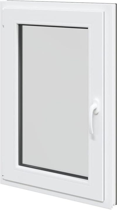 Keldervenster - Ondervloer raam - Woning isoleren - 5-kamer frame - 60 x 80 cm - Antraciet