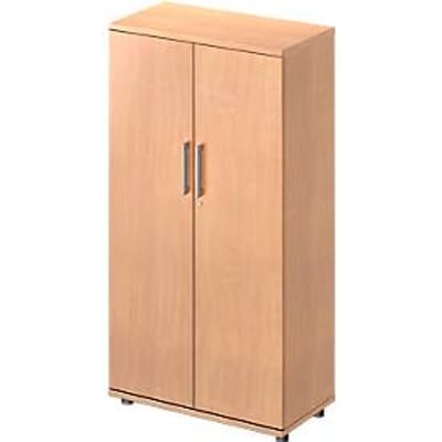 Schäfer Shop Genius draaideurkast TETRIS WOOD, 4 OH, hoogte incl. glijders, B 800 mm, beuken afwerking