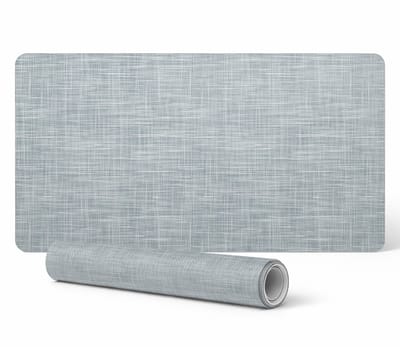 Antislip bureauonderlegger met grafische kruisende lijnen 120x60 cm