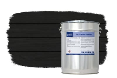 Wixx Houtcoat Zwart - 2.5L - Zwart