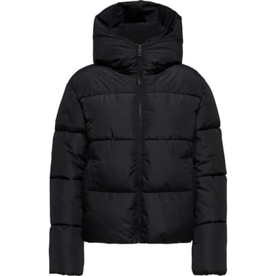 Only Tussenseizoensjas - ONLJUTA LIFE SHORT PUFFER OTW - XS tot XL - voor Vrouwen - zwart
