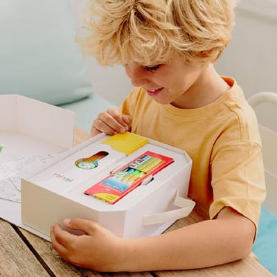 Flik Flak 3+ Story Time FBNP232 Color in neon Horloge