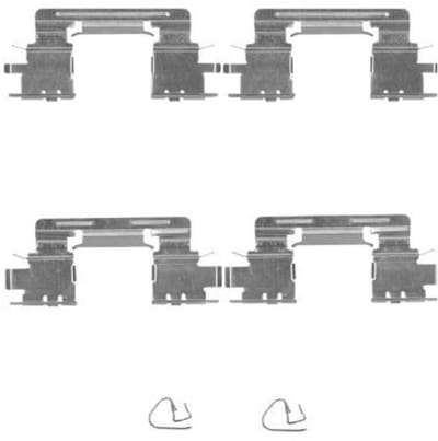 Hella Pagid accessoireset voor remblokken voorzijde Lexus ES Toyota Camry Isis