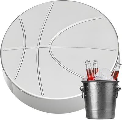 IJspakken RVS - Koelblok Lunchbox - Eten Koel Houden - Voedselveilig Materiaal - 9.5 cm x 2 cm - Zilverkleurig