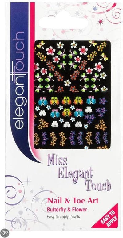 Elegant Touch Miss ET Buttertly & Flower
