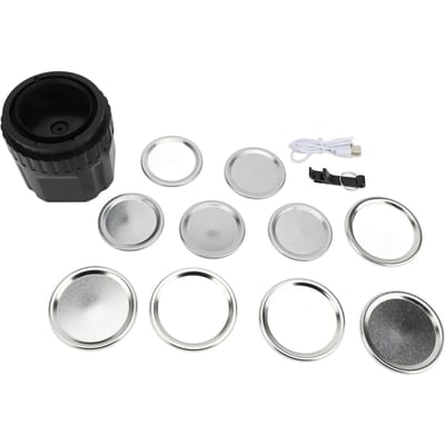 Mason Jar Vacuüm Sealer LED Scherm Voedselconservatie USB Elektrische Pot Sealer Kit met Brede en white