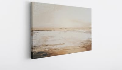 Saammp Canvas Schilderij - Minimalistisch - Abstract kunstwerk - 30x20 - Foto op canvas - Wanddecoratie - Muurdecoratie Woonkamer - Slaapkamer decoratie - Canvas Print