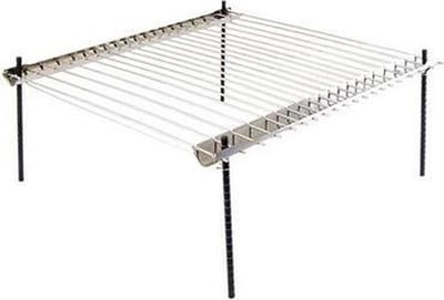 Grilliput quattro Minigrill houtskoolgrill zilver