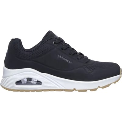 Skechers Uno - Stand On Air - Dames Sneakers - Zwart