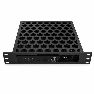 10 Inch Rack Mount Geschikt voor Dell OptiPlex 3040 / 3050 / 3060 / 3070 / 3080 / 3090 Micro – Mini PC Rackbeugel – Zwart