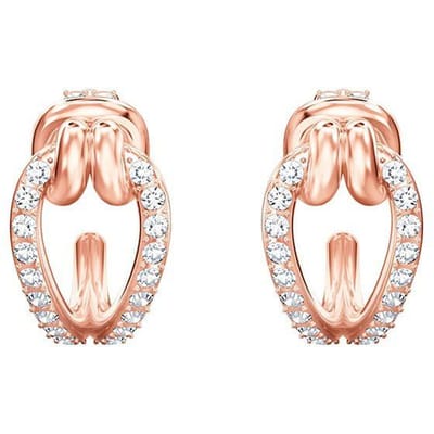 Swarovski Lifelong Pierced Exquisite Mode Kristallen Oorbellen Dames Oorbellen 5392920 Box (Random Color),Rose Gold beige