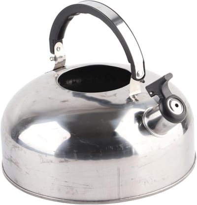 Fluitende Theeketel - Waterketel Kookplaat - Snel Water Koken - Eén Druk Op Knop - 3 Liter Capaciteit - Zilverkleurig