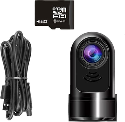 Mini Dashcam - Autocamera Rijassistent - Veiliger Rijden - ADAS Camera - 1080p HD - Zwart