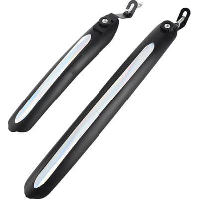 1 Paar Voor Achter Mountain Racefiets Fiets Spatbord Spatbord Set (Zwart) gray