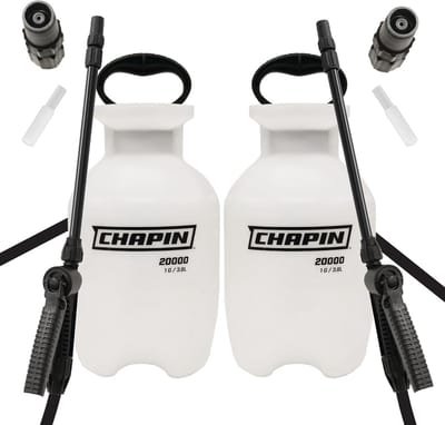 3,5 liter Sproeiers Set van 2 voor Tuin en Gazon