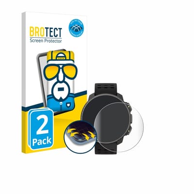 BROTECT - Screenprotector voor Suunto Vertical Solar - Folie Beschermfolie transparant volledig dekking - 2 Stuks