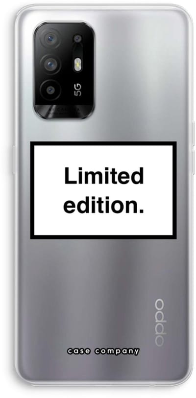 Case Company® - Hoesje geschikt voor Oppo A94 5G hoesje - Limited edition - Soft Cover Telefoonhoesje - Bescherming aan alle Kanten en Schermrand