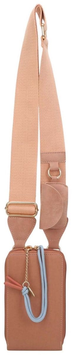 Fritzi aus Preußen schoudertas accessoiretas Brigitte X Fritzi Jozy Limited Chain Sky Crossbody Mokka Lichtbruin