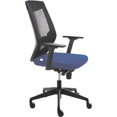 Rocada Bureaustoel 908W-3 Blauw, Zwart R908135 1 stuk(s)