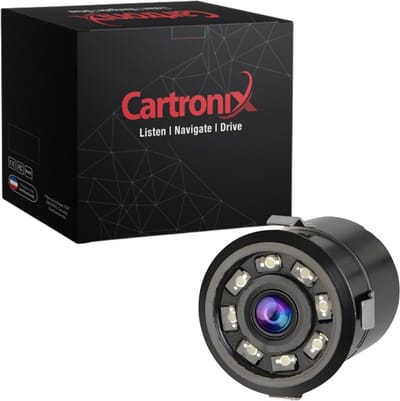 Cartronix RV-340 PRO Achteruitrijcamera | Universeel | Bumper | 8 LED
