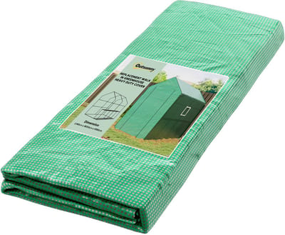 Outsunny-Gewächshausfolie-PE-140L x 213B x 190H cm-Grün