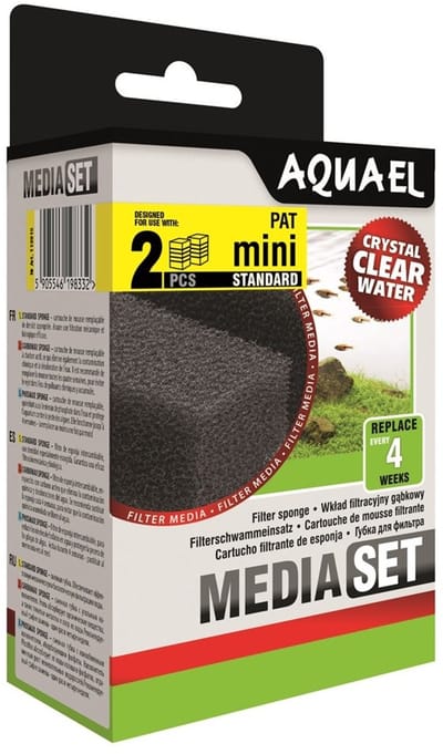 Aquael Spons Pat Mini - Set van 2 stuks