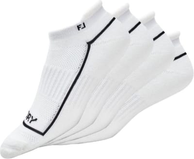 Footjoy ProDry Roll Tab Dames Golfsokken Wit 36.5-40.5 3 Paar