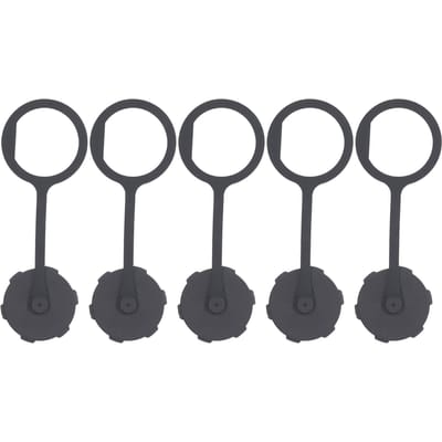 5 Stuks USB Waterdichte Connector Stofkap E16 Plastic Vrouwelijke Dop Binnenschroefdraad met TPU Ketting