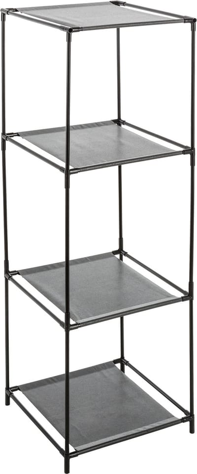 5Five Mandjes Opbergrek - 3-laags - metaal en kunststof - 34 x 98 cm - voor opbergmanden van 29 Liter