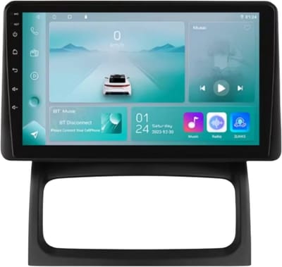Autoradio met bluetooth - Carplay - Voor Renault Clio 2 (2000-2012) - Geschikt voor Apple en Android - Stereo - Navigatie - Navigatiesysteem auto - 1GB 16GB