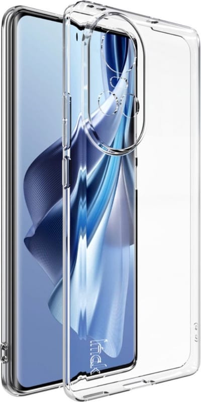 IMAK Hoesje - Geschikt voor OPPO Reno10 / Reno10 Pro Hoesje - IMAK TPU Back Cover - Transparant