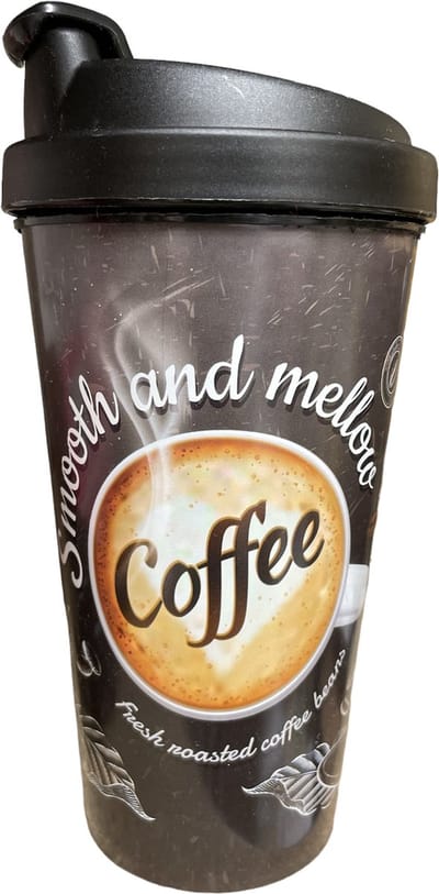 Titiz coffee to go smooth me 600 ml - koffie of theebeker voor onderweg met sluitklepje