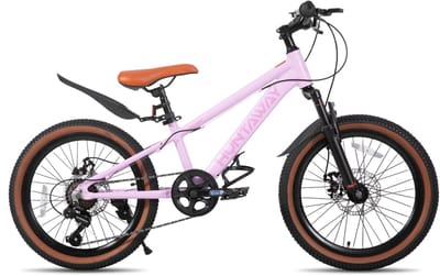 KEANO Huntaway Mountainbike 20 inch - Kinder MTB - 7 Versnellingen - Lichtgewicht Aluminium Frame - Jongens & Meisjes