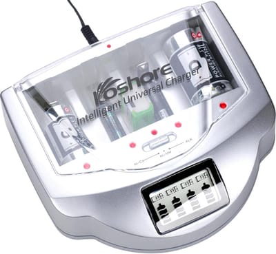 Batterijlader en Balance Charger voor AA, AAA, C, D, 9V - Universele Oplader