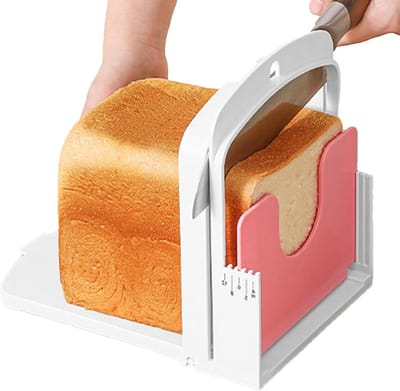 Broodsnijmachine - Keukenmachine - Gelijkmatig snijden - Opvouwbaar ontwerp - 20 cm lengte - Uniek